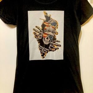 It’s a sublimation shirt.